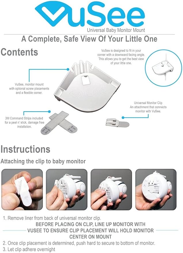 Corner Baby Monitor Mount