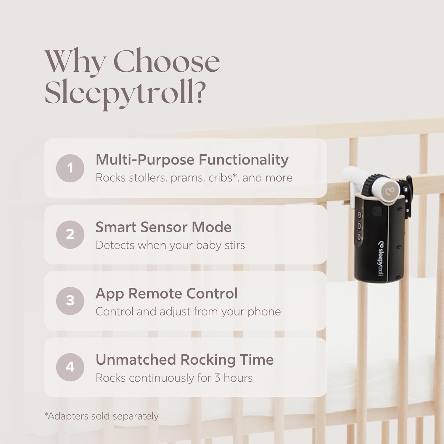 Sleepytroll Baby Rocker Gen2