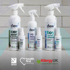 Safe antibacterial toy & surface spray with hypochlorous acid