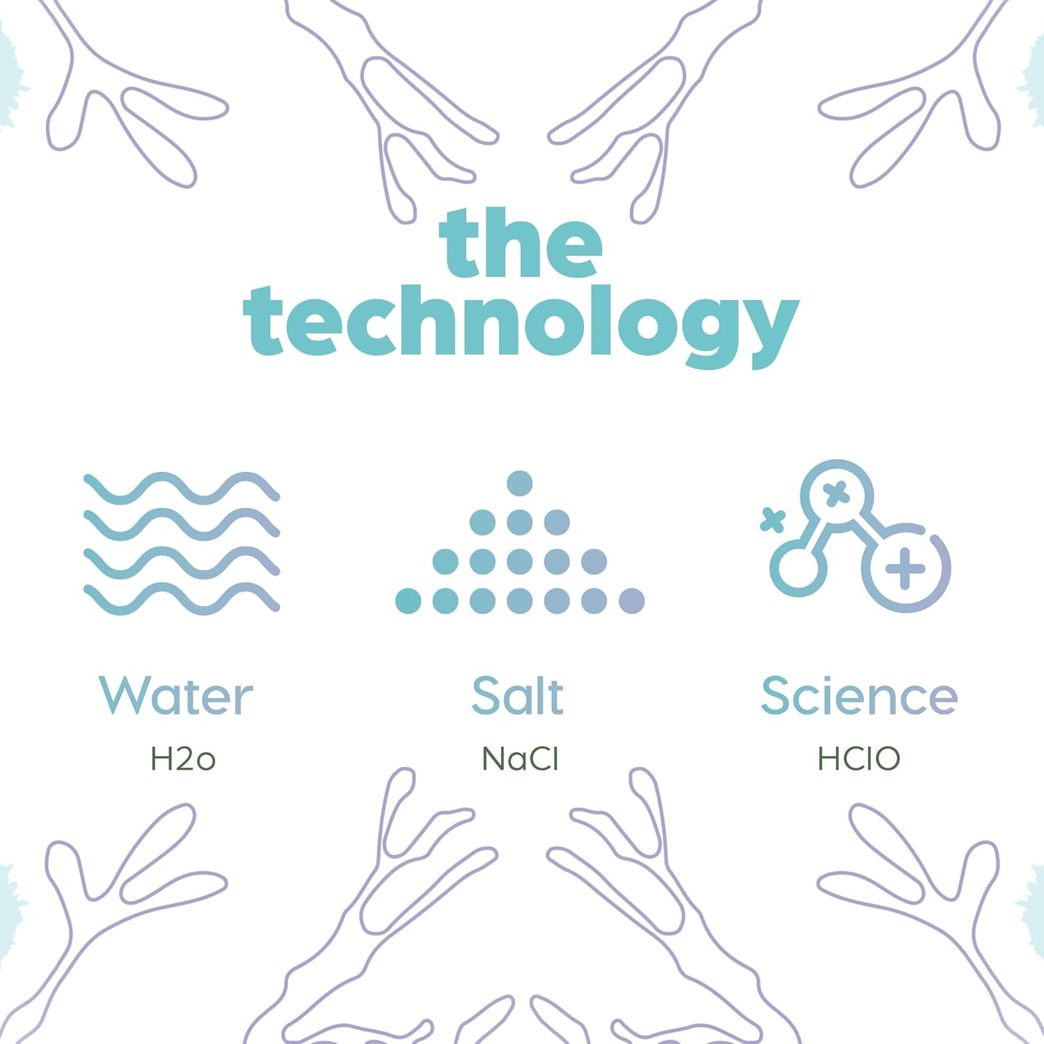 Safe antibacterial toy & surface spray with hypochlorous acid