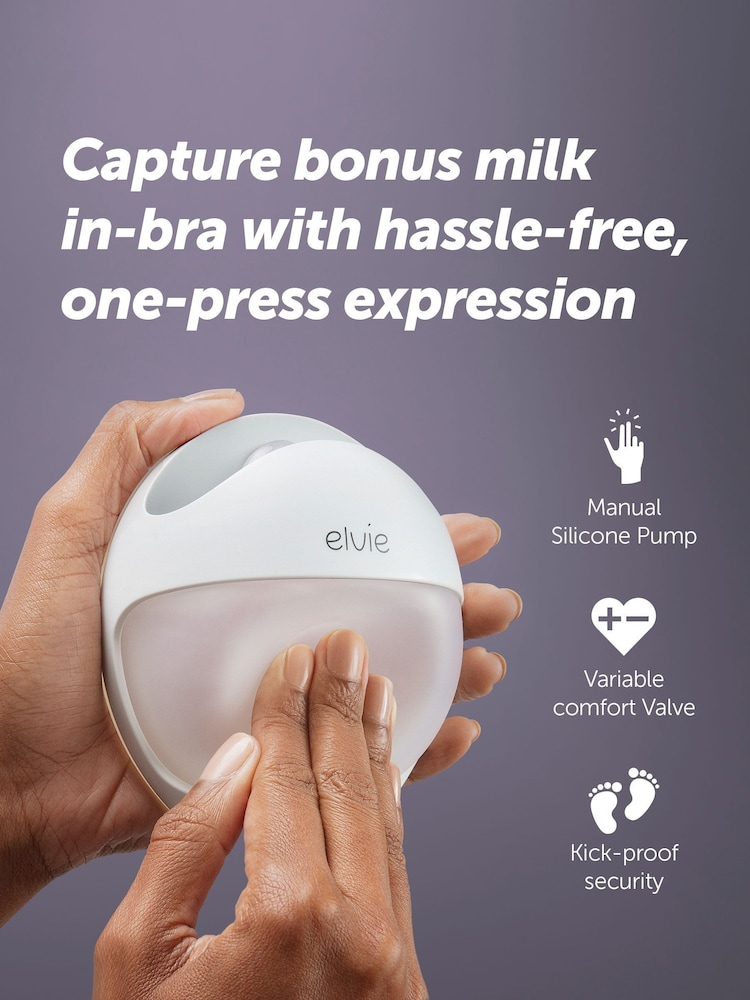 Elvie Curve Manual Portable Breast Pump