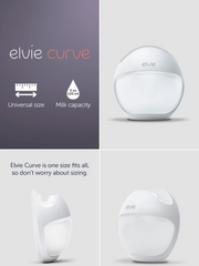 Elvie Curve Manual Portable Breast Pump