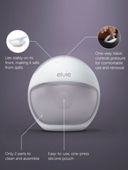 Elvie Curve Manual Portable Breast Pump